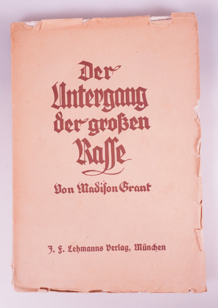 Buch ``Der Untergang der Großen Rasse´´
