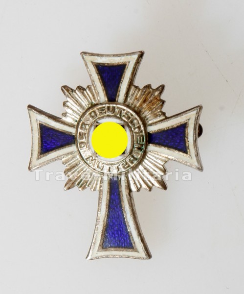 Halbminiatur Ehrenkreuz der Deutschen Mutter in Silber