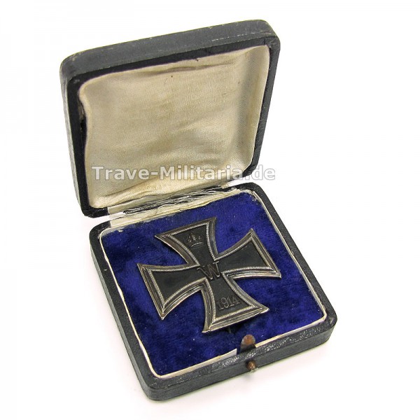 Eisernes Kreuz 1. Klasse 1914 im Etui Hersteller Godet