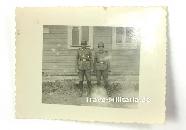Foto 2 SS-Männer am Tag der EK 2-Verleihung