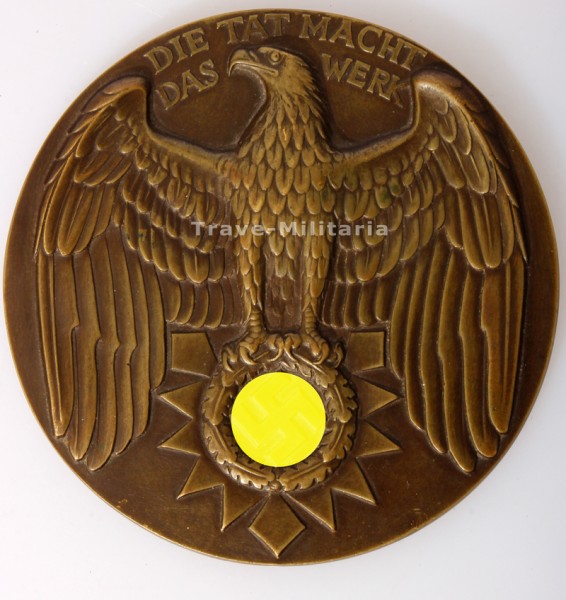 3. Reich Hansestadt Kiel Medaille "Für Verdienste um die Stadt Kiel"