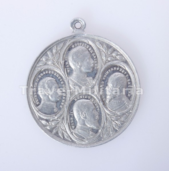 Medaille Erinnerung an die Kaiser Manöver in Süddeutschland 1909