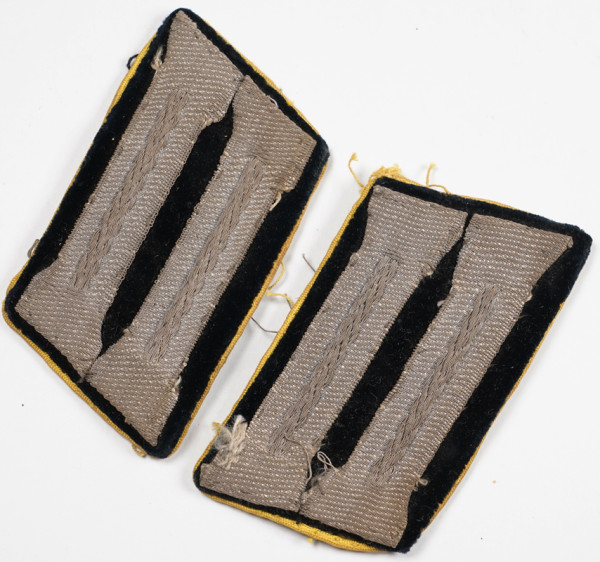 Wehrmacht Heer Paar Kragenspiegel für Beamte