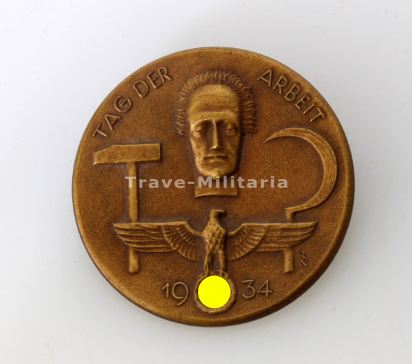 Tag der Arbeit 1934 Veranstaltungsabzeichen