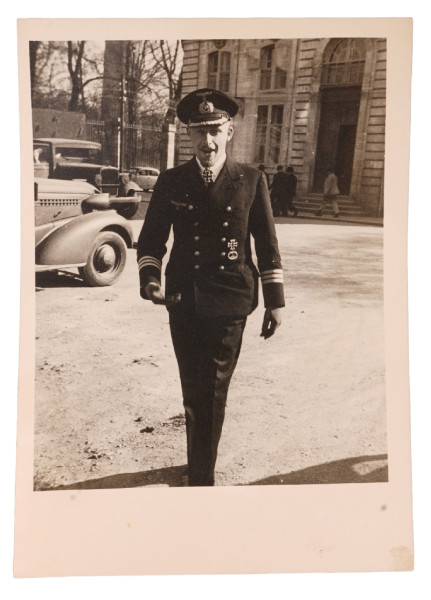 Foto U-Boot-Kommandant Hans-Gerrit von Stockhausen U65
