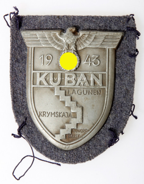 Kubanschild auf Luftwaffenstoff