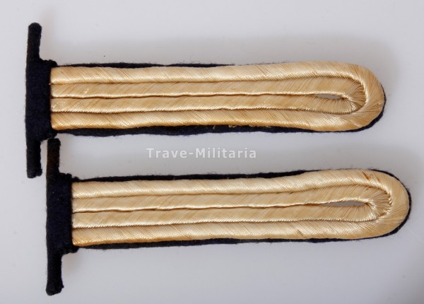 Kriegsmarine Paar Schulterklappen Fähnrich zur See