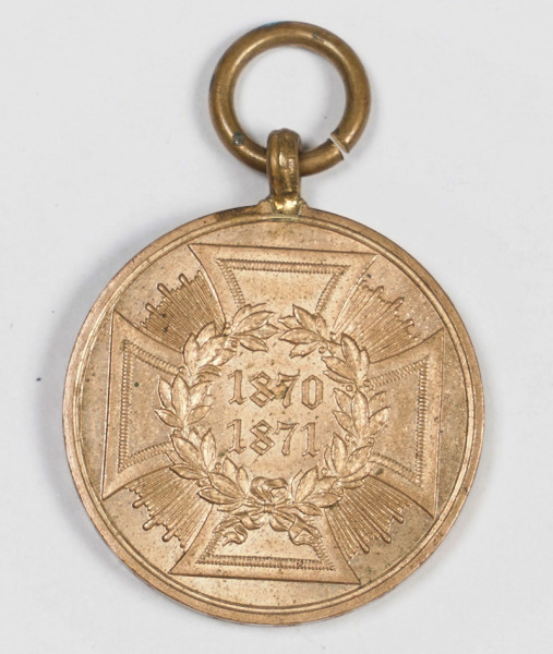 Kriegsdenkmünze 1870/71 für Kämpfer