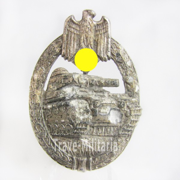 Panzerkampfabzeichen in Silber Hersteller HA