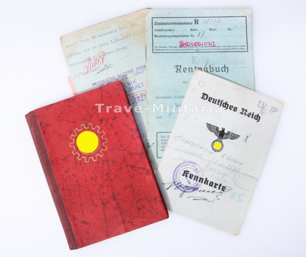 Verschiedene Ausweise und Papiere