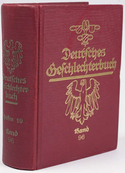 Deutsches Geschlechterbuch Band 96