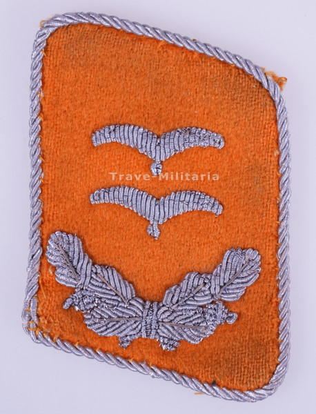 Luftwaffe Kragenspiegel Oberleutnant Flieger oder Fallschirmtruppe
