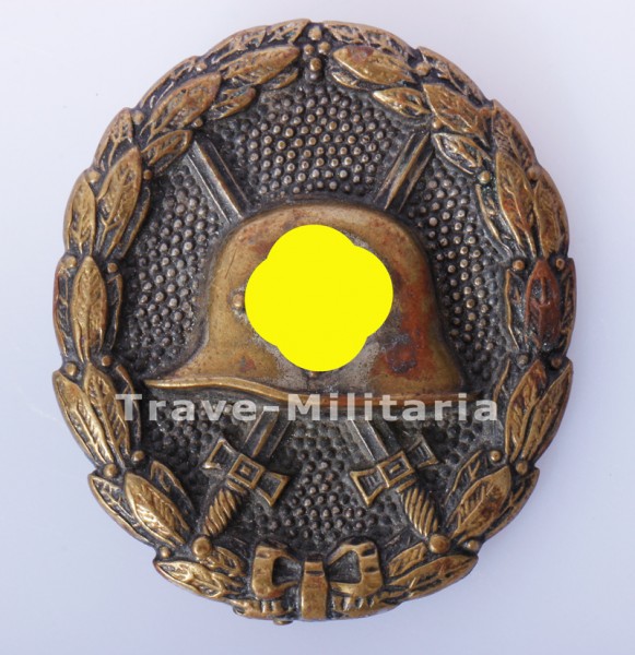 Verwundetenabzeichen in Schwarz 1. Form