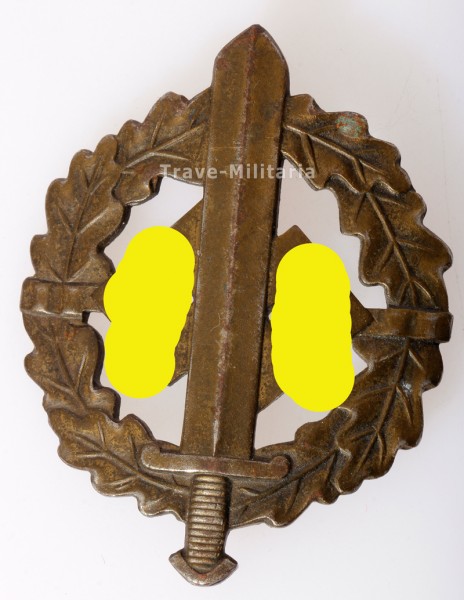 SA-Sportabzeichen in Bronze mit Matrikelnummer 876838