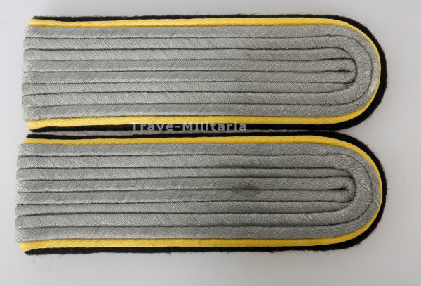Waffen-SS Paar Schulterklappen SS-Untersturmführer Nachrichtentruppe