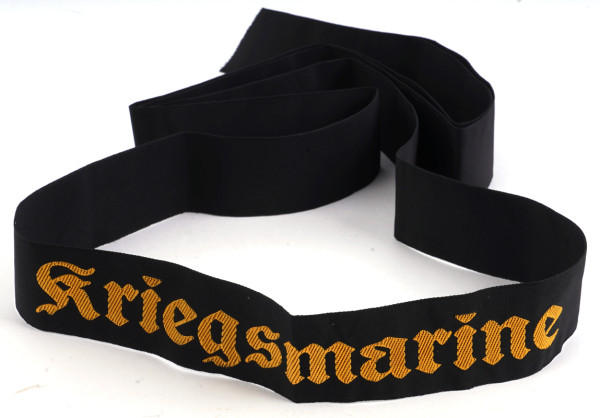 Kriegsmarine Mützenband "Kriegsmarine"