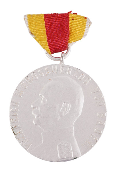 Baden Silberne Verdienstmedaille Friedrich II 1908