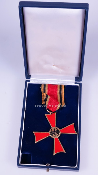 BRD Verdienstorden Verdienstkreuz am Bande im Etui
