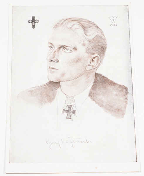 Willrich Postkarte "Graf Kageneck" 1941