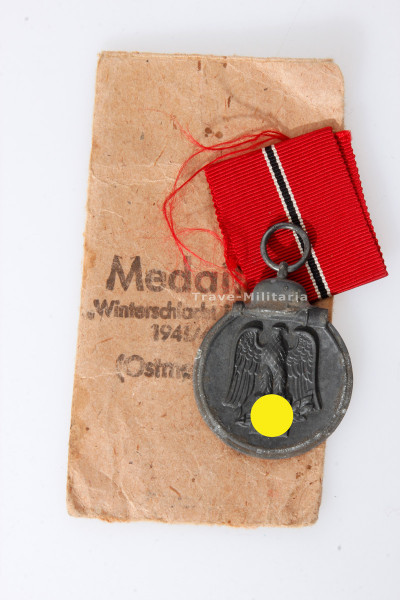 Medaille Winterschlacht im Osten 191/42 mit Tüte