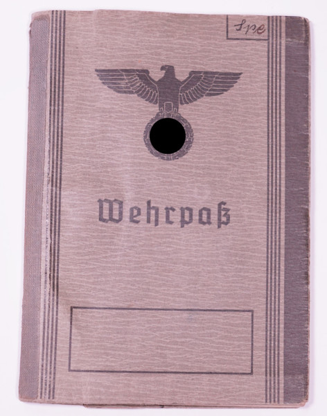Wehrpaß Sperl Artillerie-Regiment 97,102 u. 74
