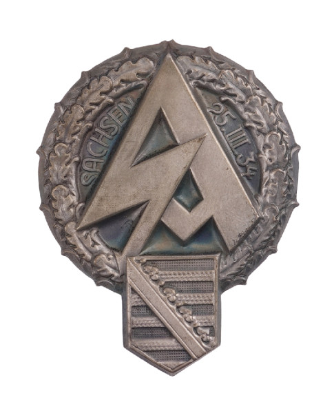 SA- Sachsen 25. III. 1934 - Veranstaltungsabzeichen