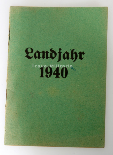 Landjahr 1940 Ausweis Gisela Kupferberg