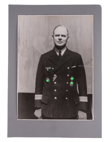 Foto Korvettenkapitän Wolfgang Kähler Kommandant Gneisenau