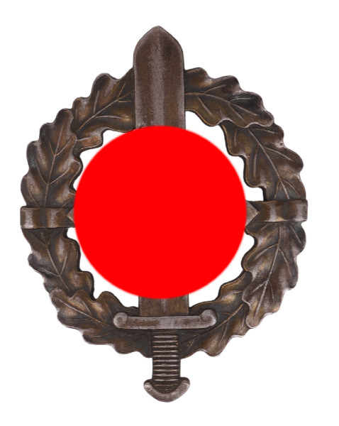 SA-Sportabzeichen in Bronze mit Matrikelnummer 567330