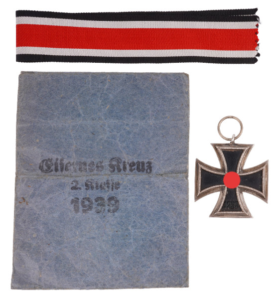 Eisernes Kreuz 2. Klasse 1939 Runde 3 mit Tüte