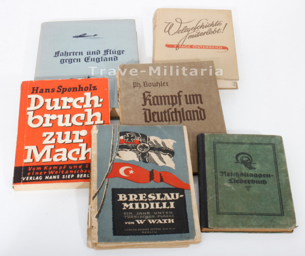 6 Bücher um 1940