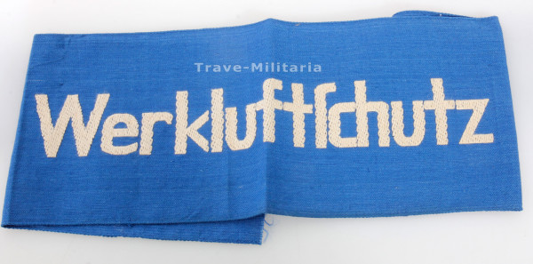 Armbinde Werkluftschutz- Angehöriger