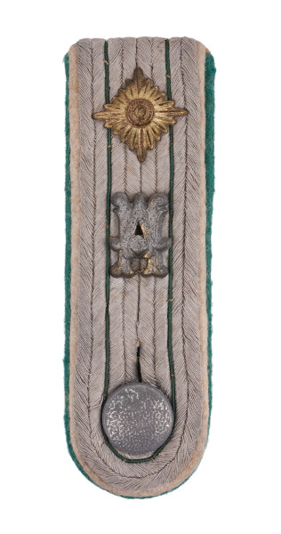 Wehrmacht Heer Schulterklappe Heeresverwaltung Oberzahlmeister