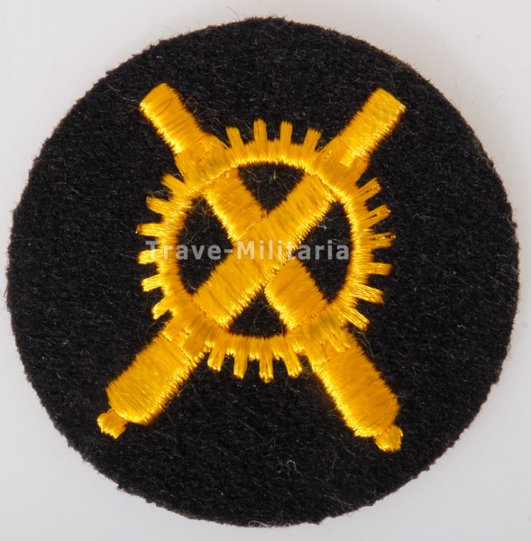 Kriegsmarine Ärmelabzeichen für Mannschaften Artillerie-Mechaniker