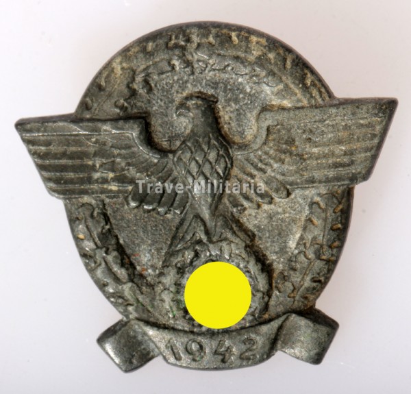 WHW Tag der Polizei 1942 Abzeichen