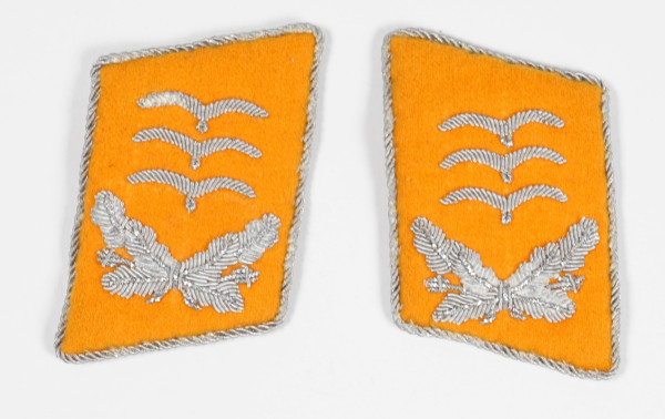 Luftwaffe Paar Kragenspiegel Hauptmann fliegendes Personal