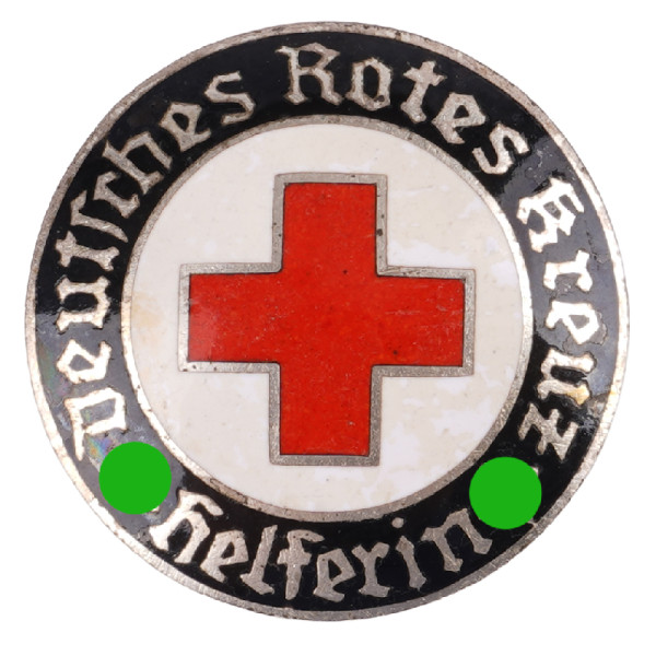 Deutsches Rotes Kreuz Dienstbrosche für Helferin
