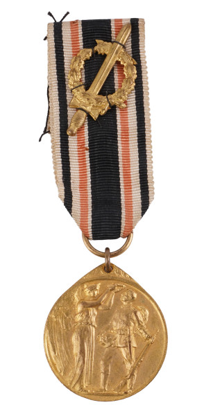 Deutsche Ehrendenkmünze des Weltkrieges mit Kampfabzeichen