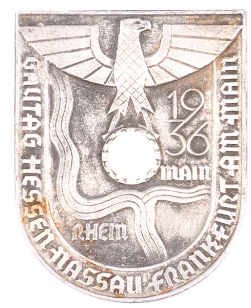 NSDAP Gautag Hessen-Nassau Frankfurt am Main Veranstaltungsabzeichen
