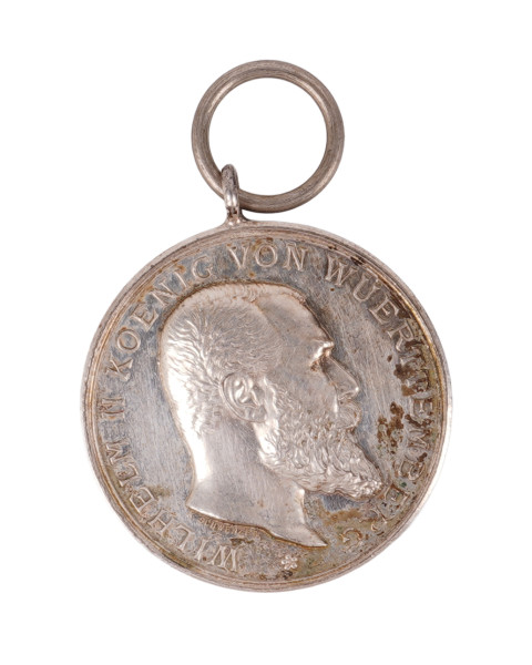 Württemberg Silberne Militärverdienstmedaille 1892