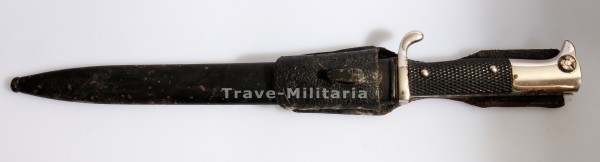 Extra Seitengewehr K98 lange Ausführung mit Koppelschuh