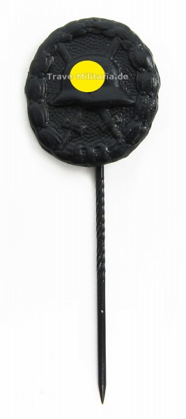Miniatur Verwundetenabzeichen in Schwarz 1. Form