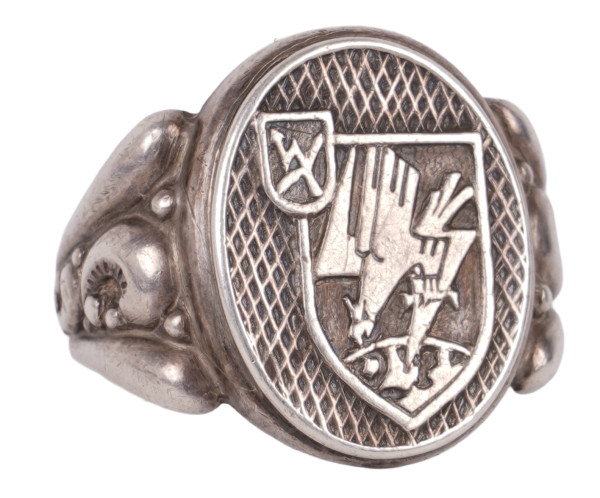 Luftwaffe Ring eines Angehörigen des Nachtjagdgeschwaders 1