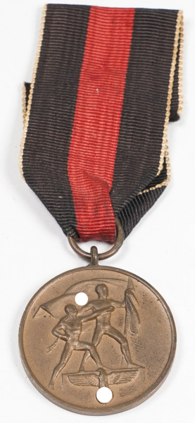 Medaille zur Erinnerung an den 1. Oktober 1938