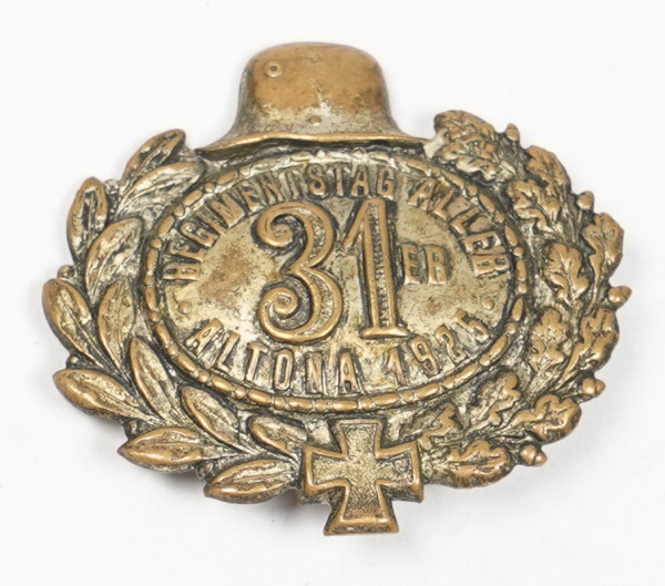 Regimentstag aller 31er Altona 1925 Veranstaltungsabzeichen