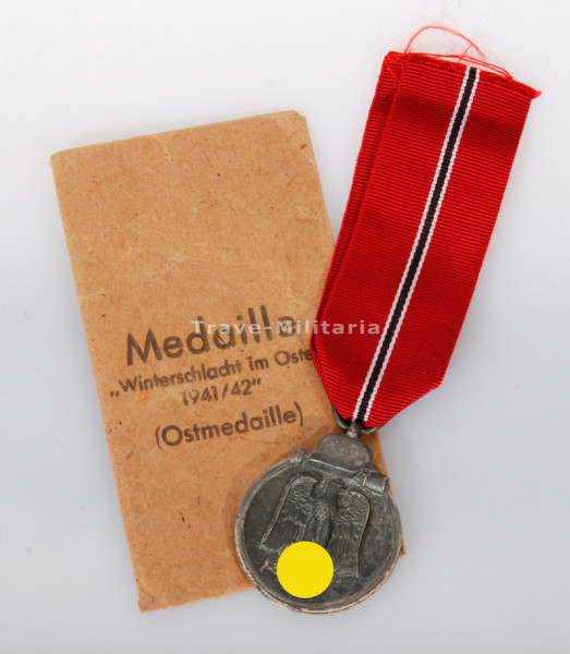 Medaille Winterschlacht im Osten 1941/42 mit Tüte