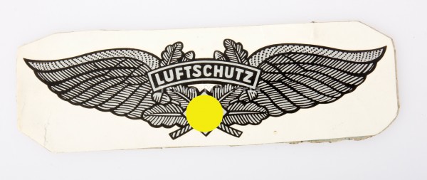 Helmemblem Luftschutzhelm
