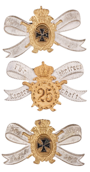 3 Mitgliedsschleifen Reichskriegerbund