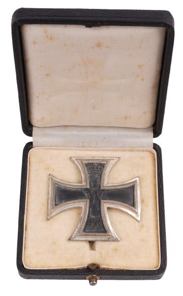 Eisernes Kreuz 1. Klasse 1914 im Etui