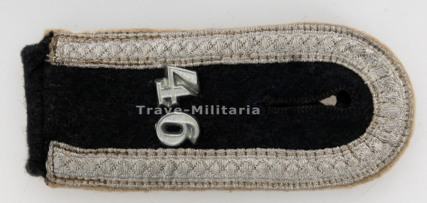 Wehrmacht Heer Schulterklappe Infanterie-Regiment 46 Unteroffizier